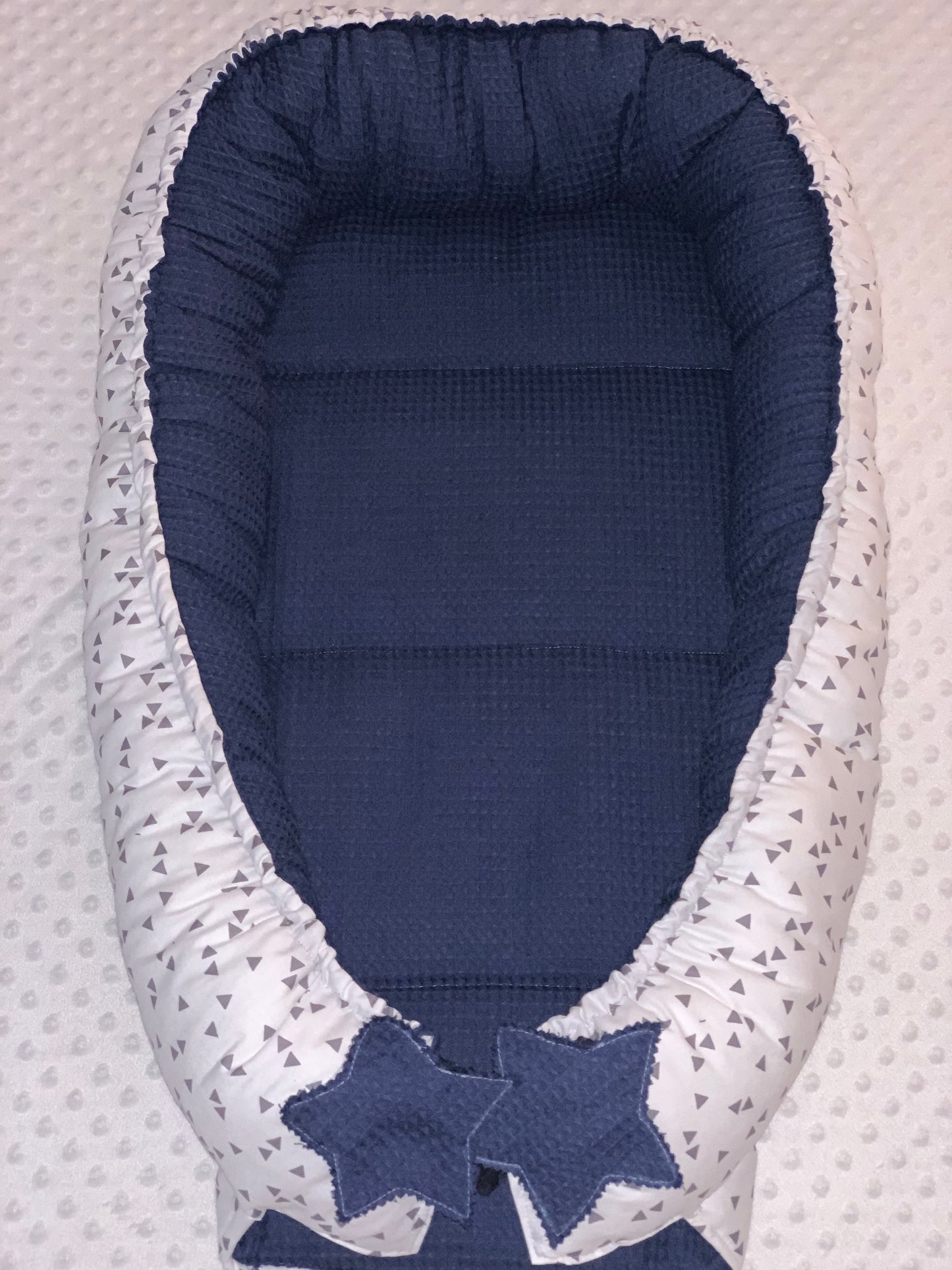 ❤Spielmatte, Spielunterlage, Wickelauflage, Waffelpiquet, Waldtiere, Babydecke❤