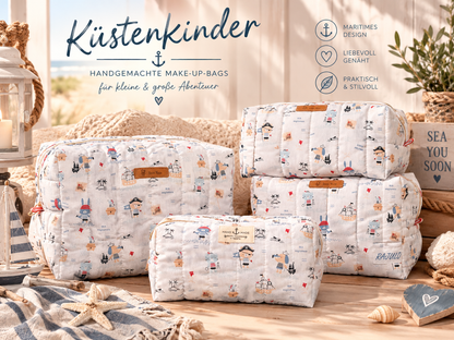 Zipper Bag - Tasche  „Küstenkinder“