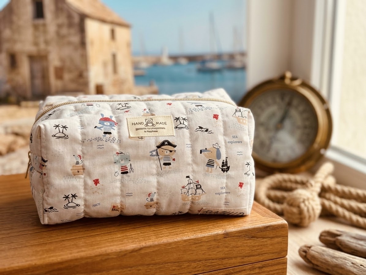 Zipper Bag - Tasche  „Küstenkinder“