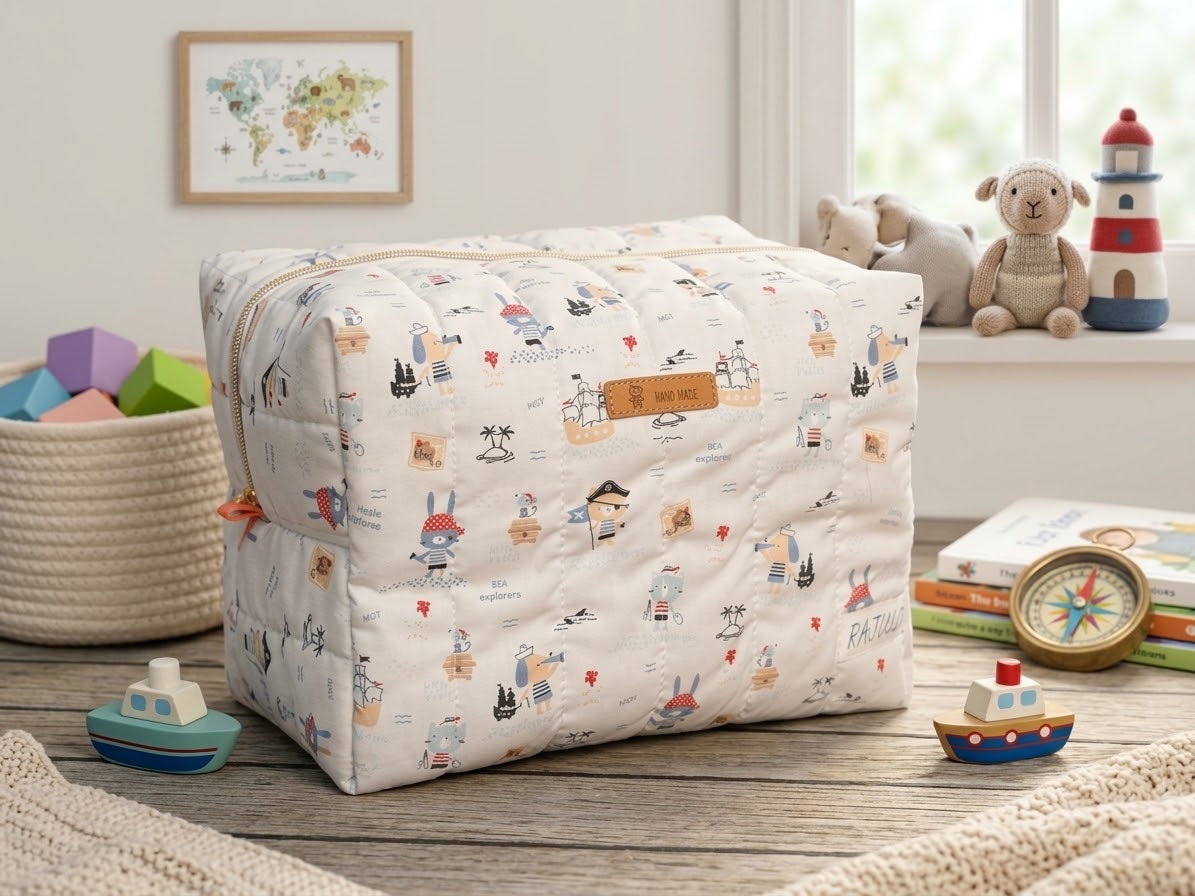 Zipper Bag - Tasche  „Küstenkinder“