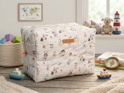 Zipper Bag - Tasche  „Küstenkinder“