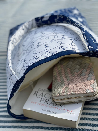 Strand- oder Buchtasche